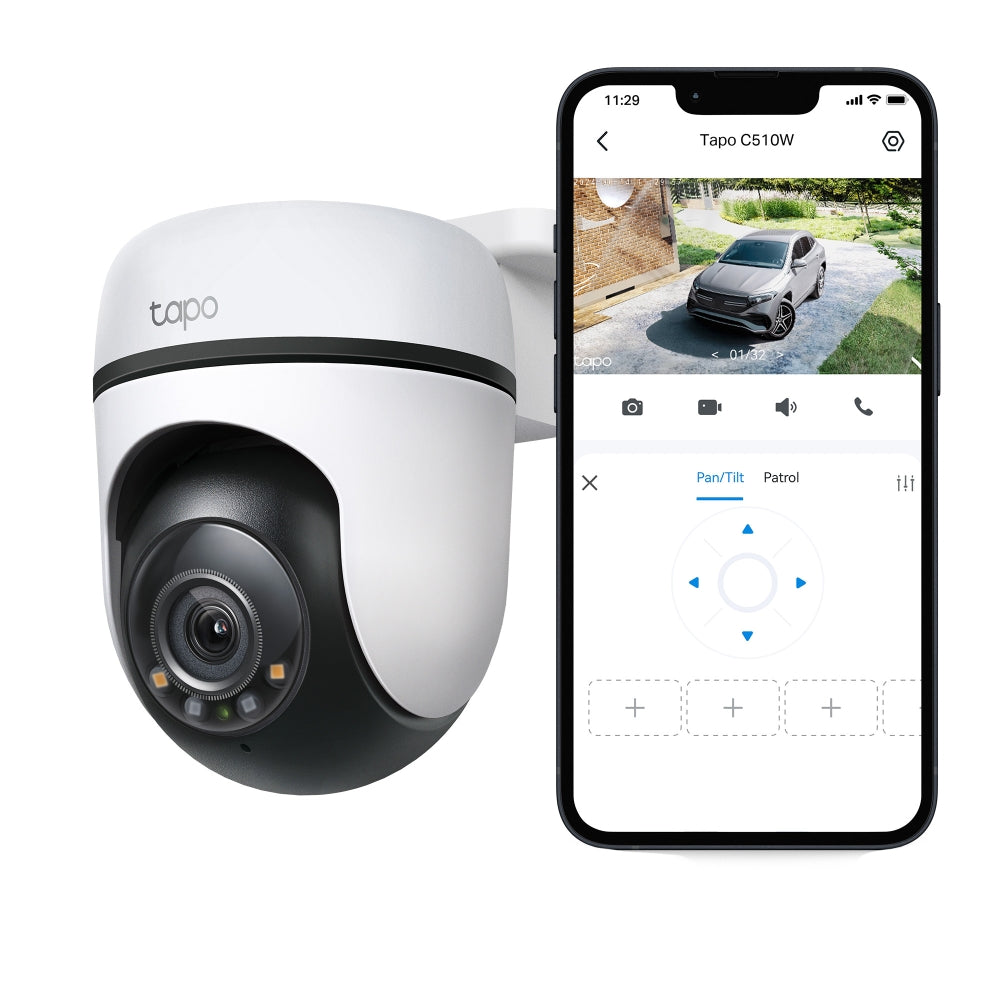 Outdoor Pan/Tilt Security WiFi Camera 4
