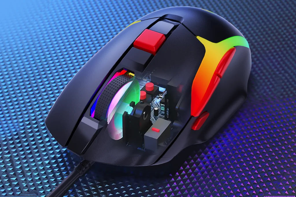 Marvo Scorpion M360 Tepo 70 RGB Gaming Mouse - 12800 DPI