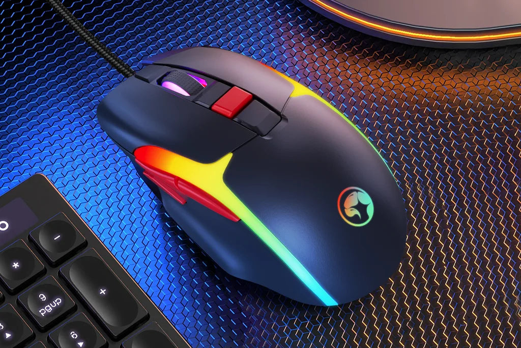 Marvo Scorpion M360 Tepo 70 RGB Gaming Mouse - 12800 DPI