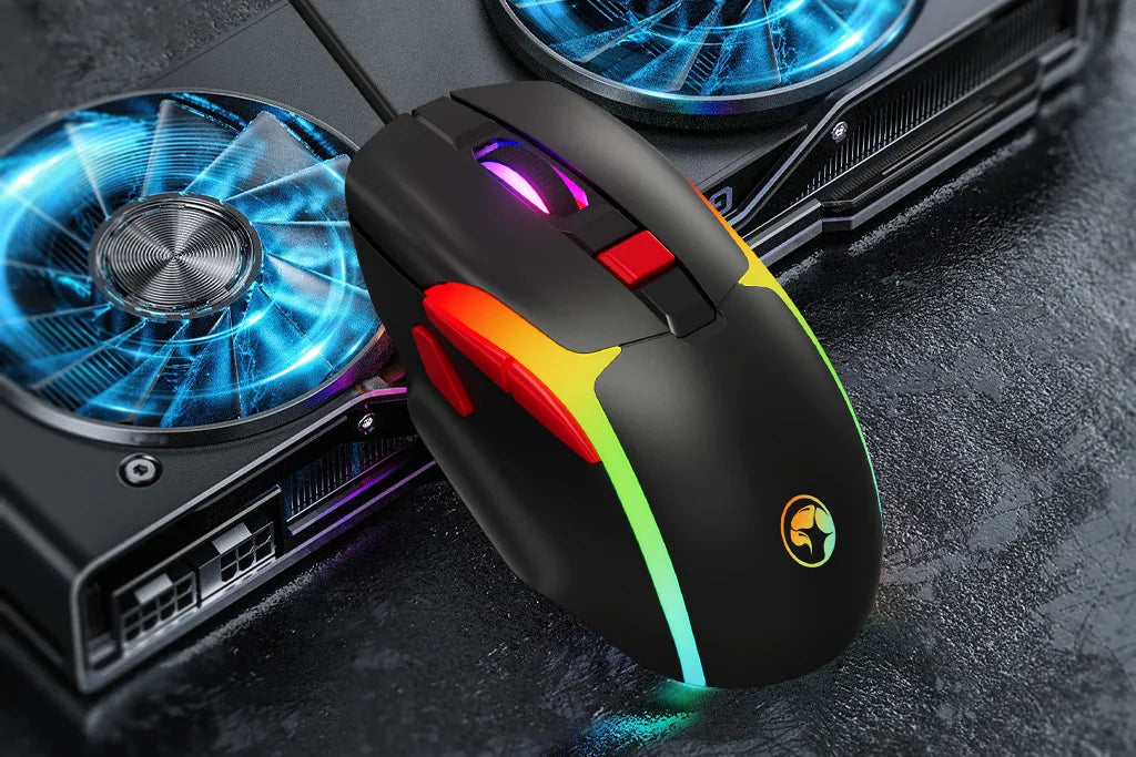 Marvo Scorpion M360 Tepo 70 RGB Gaming Mouse - 12800 DPI