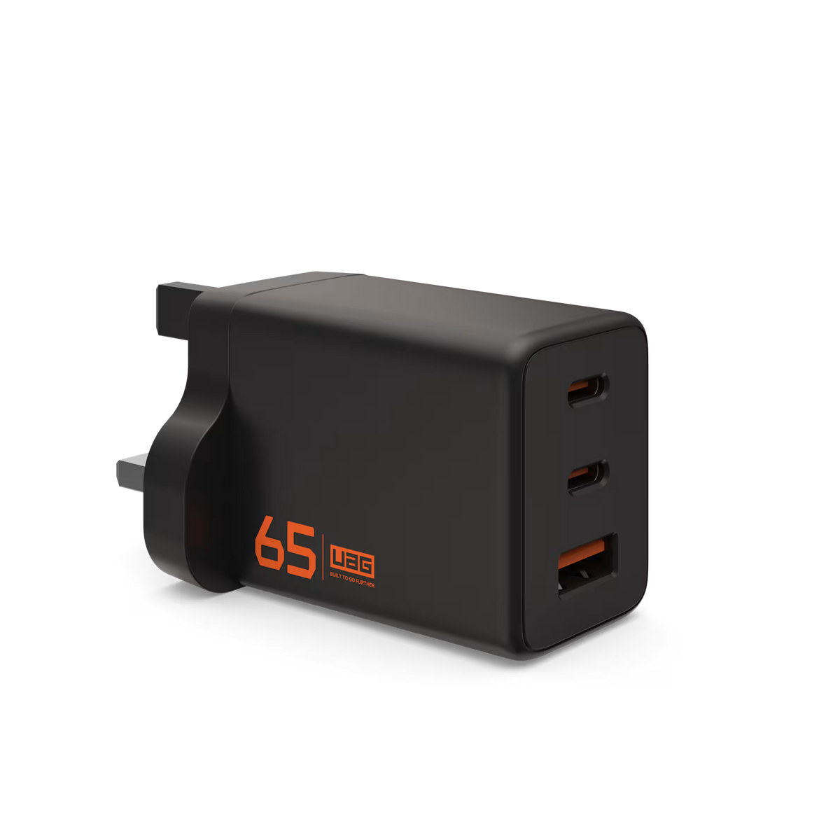 UAG SRGE (UK) 65W 3-Port GaN Wall Charger - USB-C & USB-A - Tech Syndicate