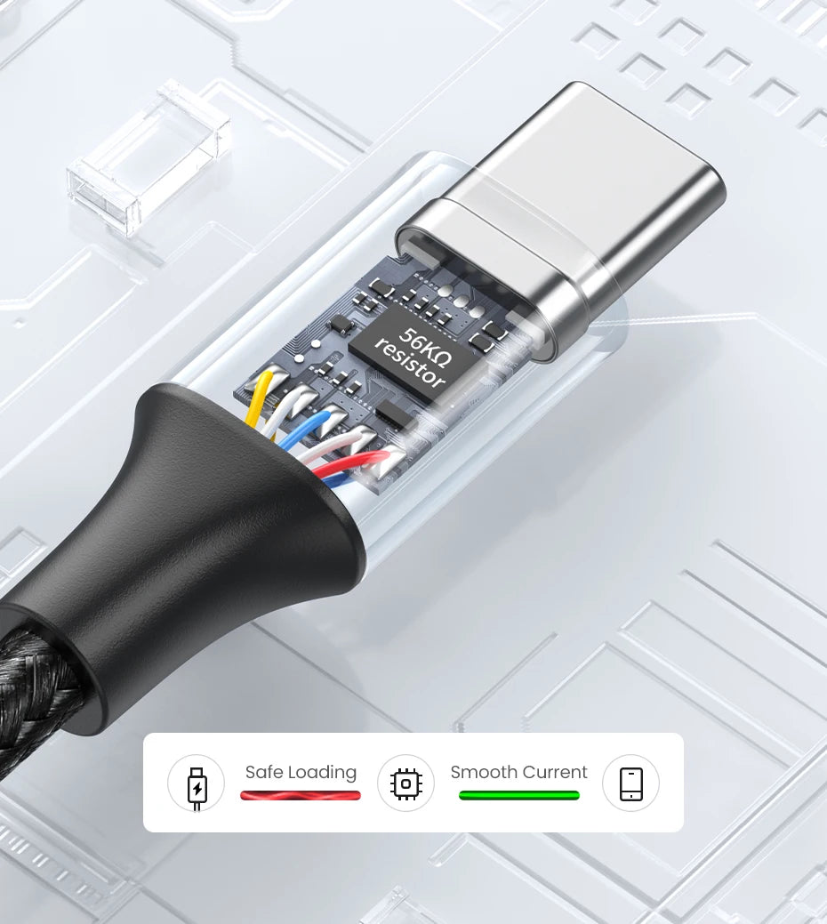 UGREEN 3A USB type to USB C Charging Cable - Quick Charge 3.0 - 2.0 - Tech Syndicate
