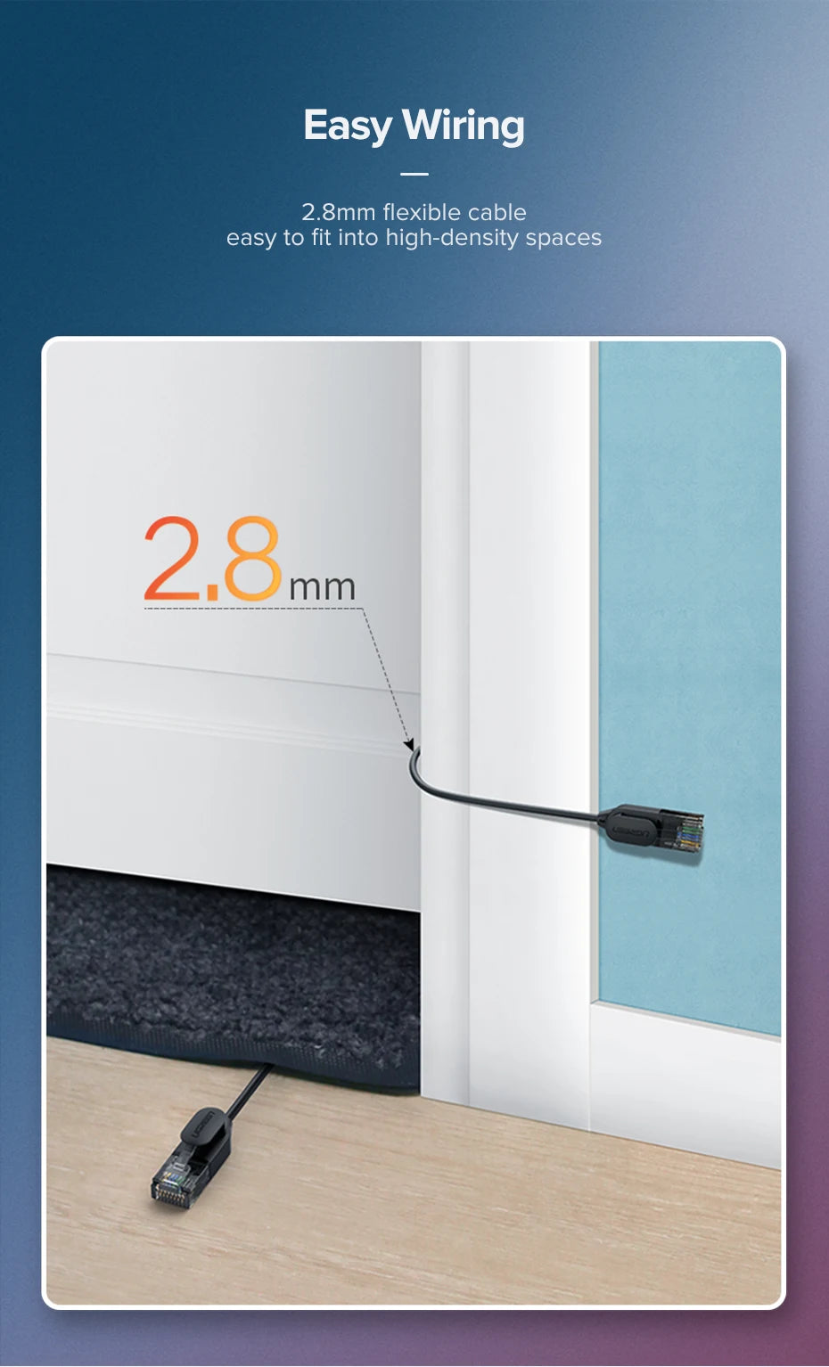 UGREEN Cat6 Ethernet Cable up to 10Gbps - Tech Syndicate 