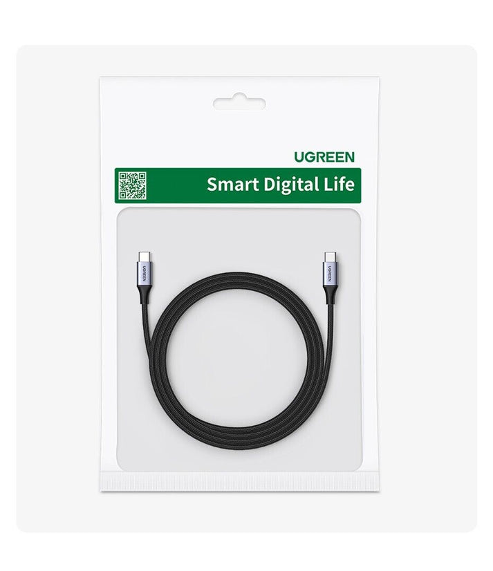UGREEN PD 100W Aluminium Housing Type C to Type C USB Cable Universal - Tech Syndicate