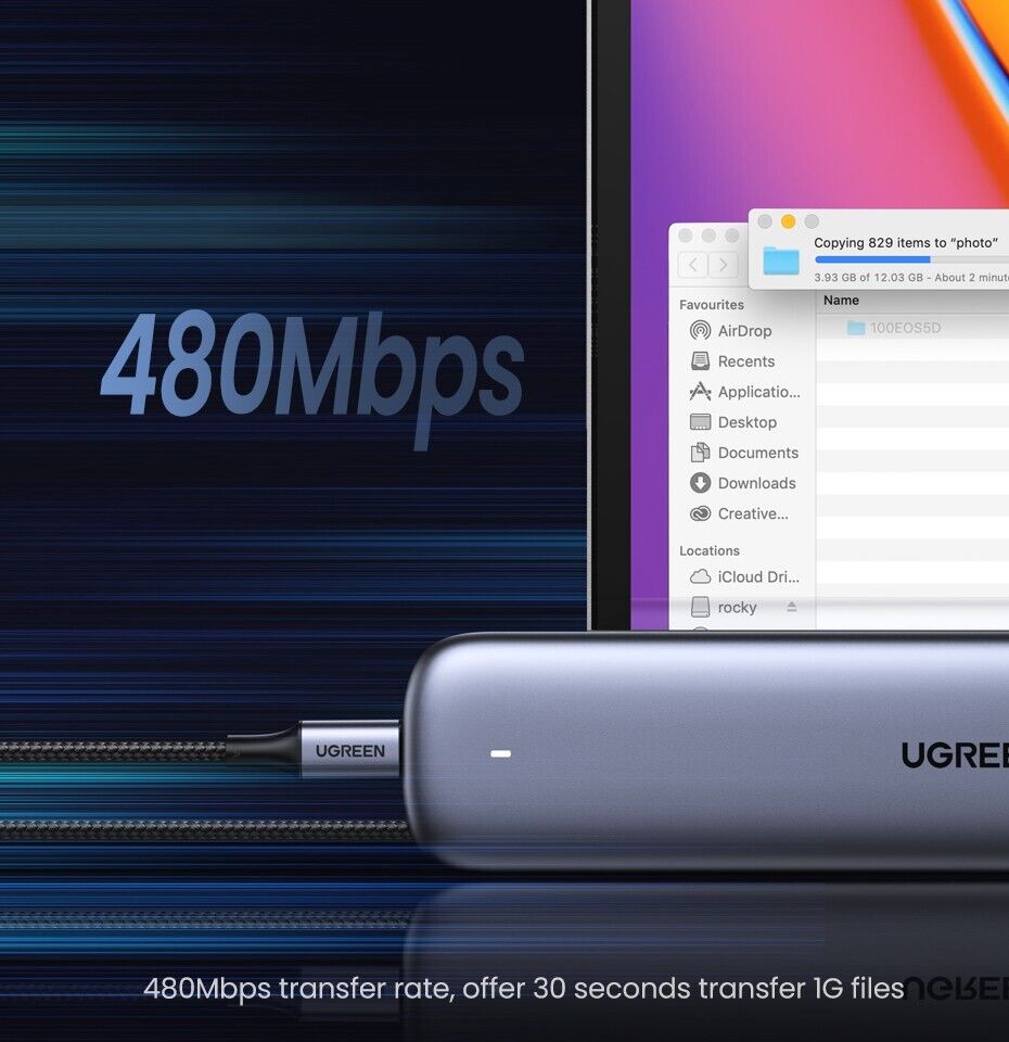 UGREEN PD 100W Type C to Type C USB Cable Universal Compatibility - Tech Syndicate 