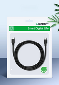 UGREEN PD 60W Fast Charging PVC Type C to Type C USB Cable - Tech Syndicate