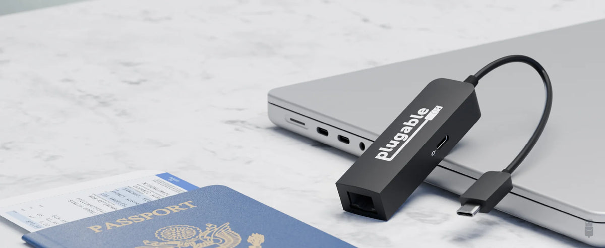 Plugable USBC-E2500PD USB-C 2.5GbE Adapter 100W PD Charging