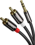 Ugreen 3.5mm to 2RCA HiFi Stereo Y Split Adapter with Copper Shell up to 3 M - Tech Syndicate