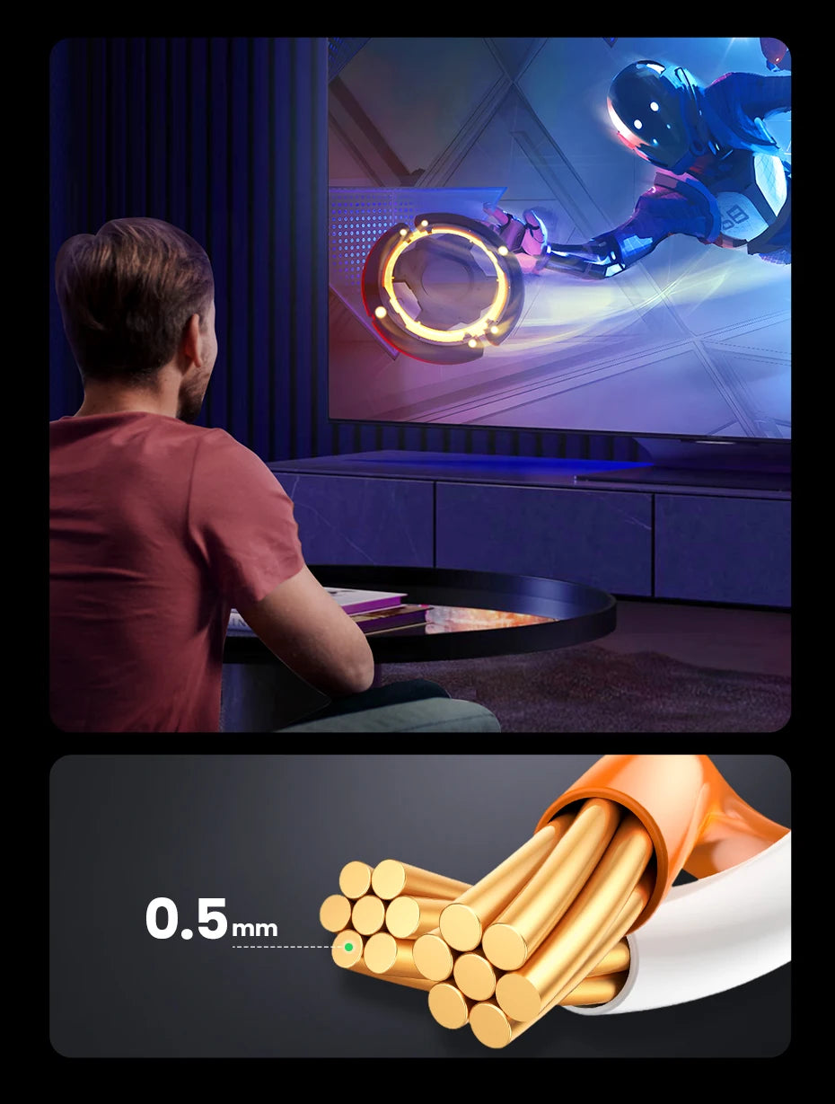 Ugreen Cat6 Ggabit Ethernet Cable up to 1000 MBps - Tech Syndicate 