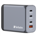Verbatim GNC-200 200W GaN Wall Charger 4-Port EU/UK/US - Tech Syndicate