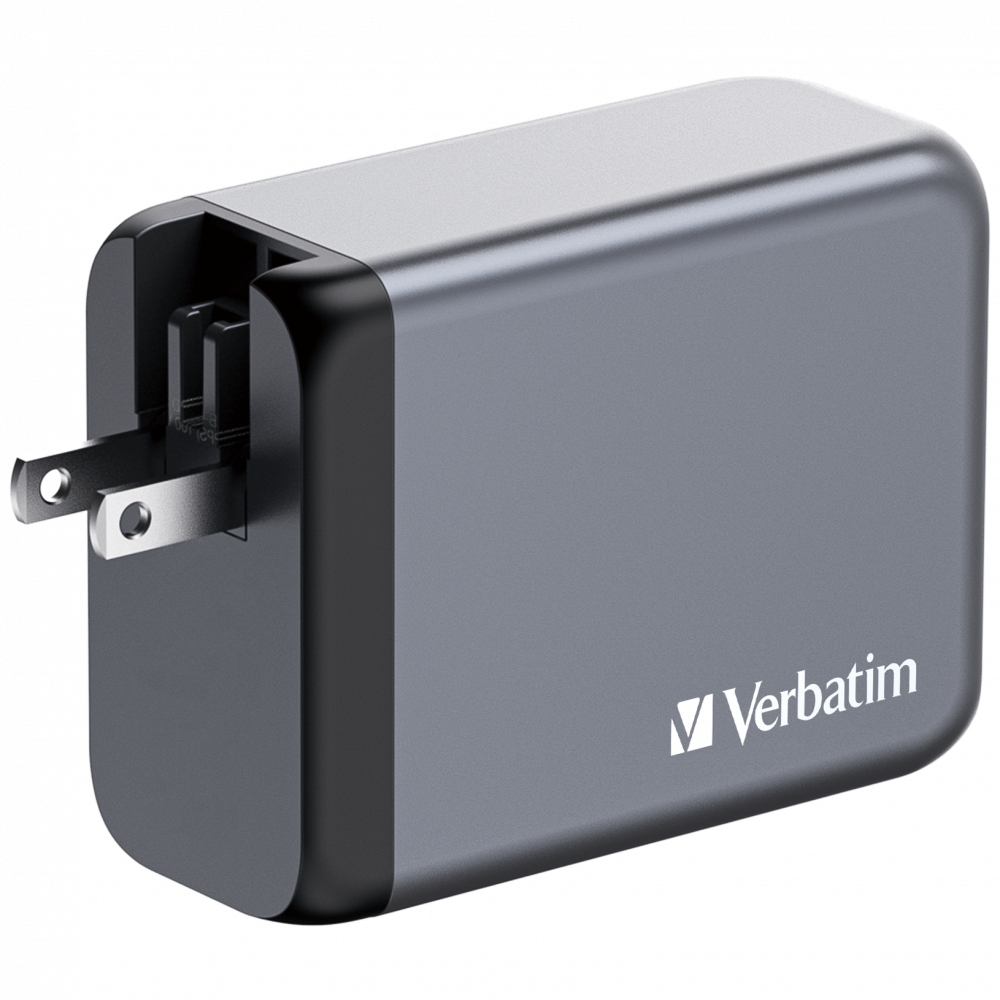 Verbatim GNC-200 200W GaN Wall Charger 4-Port EU/UK/US - Tech Syndicate