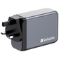 Verbatim GNC-240 240W 4-Port GaN Wall Charger - Tech Syndicate