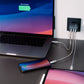Verbatim GNC-65 65W GaN Wall Charger - 2x USB-C PD, USB-A QC3 - Tech Syndicate