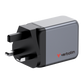 Verbatim GNC-65 65W GaN Wall Charger - 2x USB-C PD, USB-A QC3 - Tech Syndicate