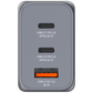 Verbatim GNC-65 65W GaN Wall Charger - 2x USB-C PD, USB-A QC3 - Tech Syndicate