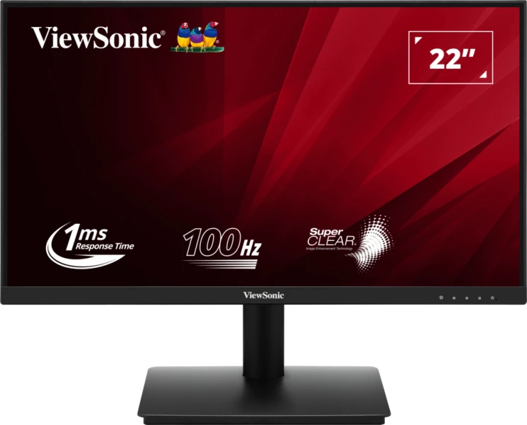 ViewSonic VA220-H 22" Full HD Monitor with Fast 1ms Response Time - Tech Syndicate