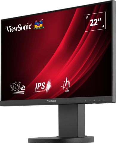 ViewSonic VG2208A 22" Full HD 100Hz Ergonomic Monitor USB Hub - Tech Syndicate