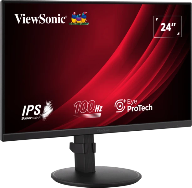 ViewSonic VG2408A 24" Full HD IPS Ergonomic Monitor - Tech Syndicate