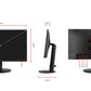 ViewSonic VG2408A 24" Full HD IPS Ergonomic Monitor - Tech Syndicate