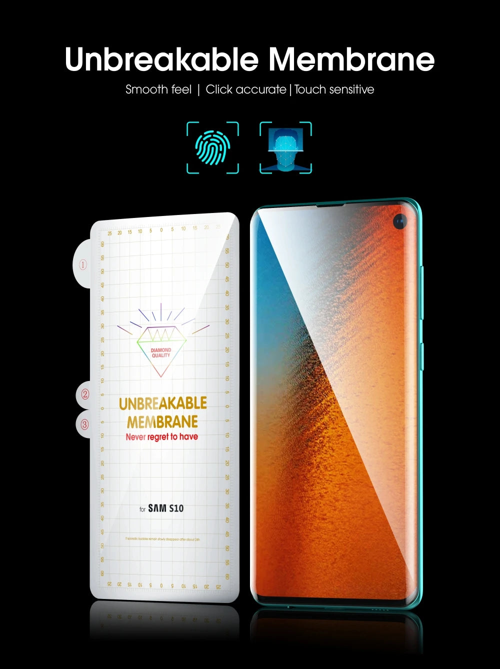 Vothoon Hydrogel HD Screen Protector for Samsung S20Plus & S21Plus - Tech Syndicate