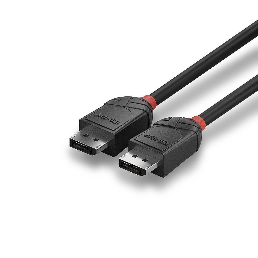 Lindy 36493 DisplayPort 1.2 Cable Black Line 3m 4K@60Hz