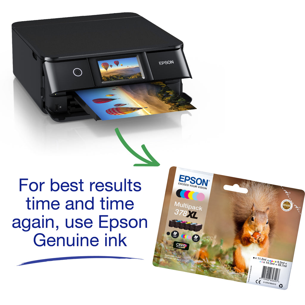 Epson Expression Photo XP-8700 Wireless Inkjet Printer
