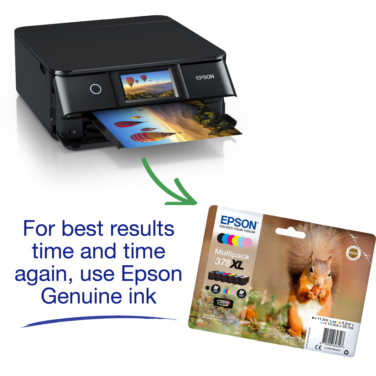 Epson Expression Photo XP-8700 Wireless Inkjet Printer