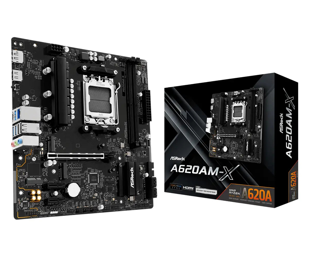 ASRock A620AM-X AMD AM5 Micro-ATX Motherboard DDR5 2.5G LAN