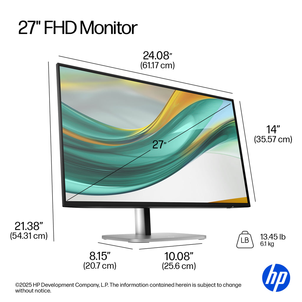 HP 527pf Series 5 Pro 27" FHD IPS Monitor 120Hz