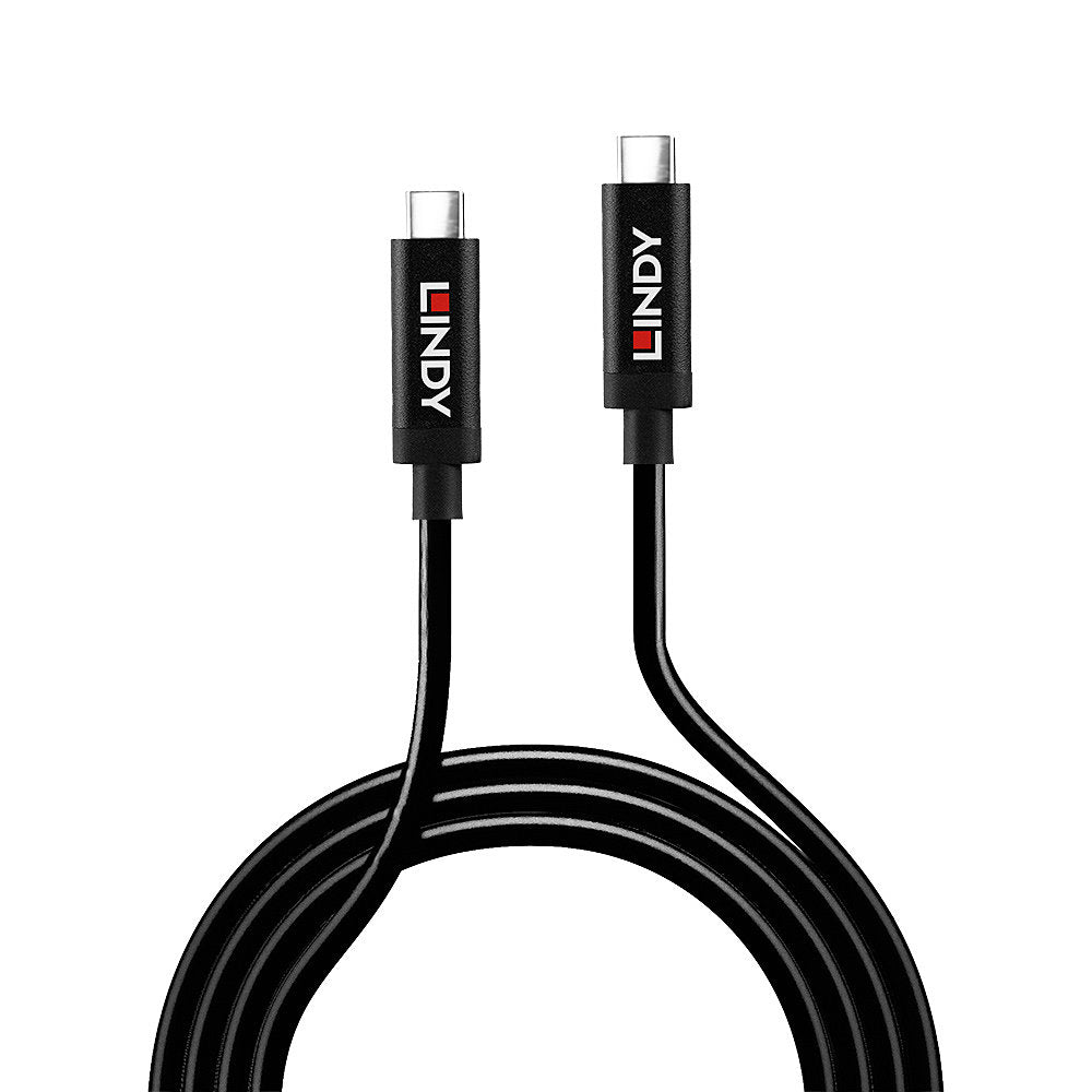 LINDY 43308 5m Active USB 3.2 Gen 2 USB-C Cable 10Gbps 8K