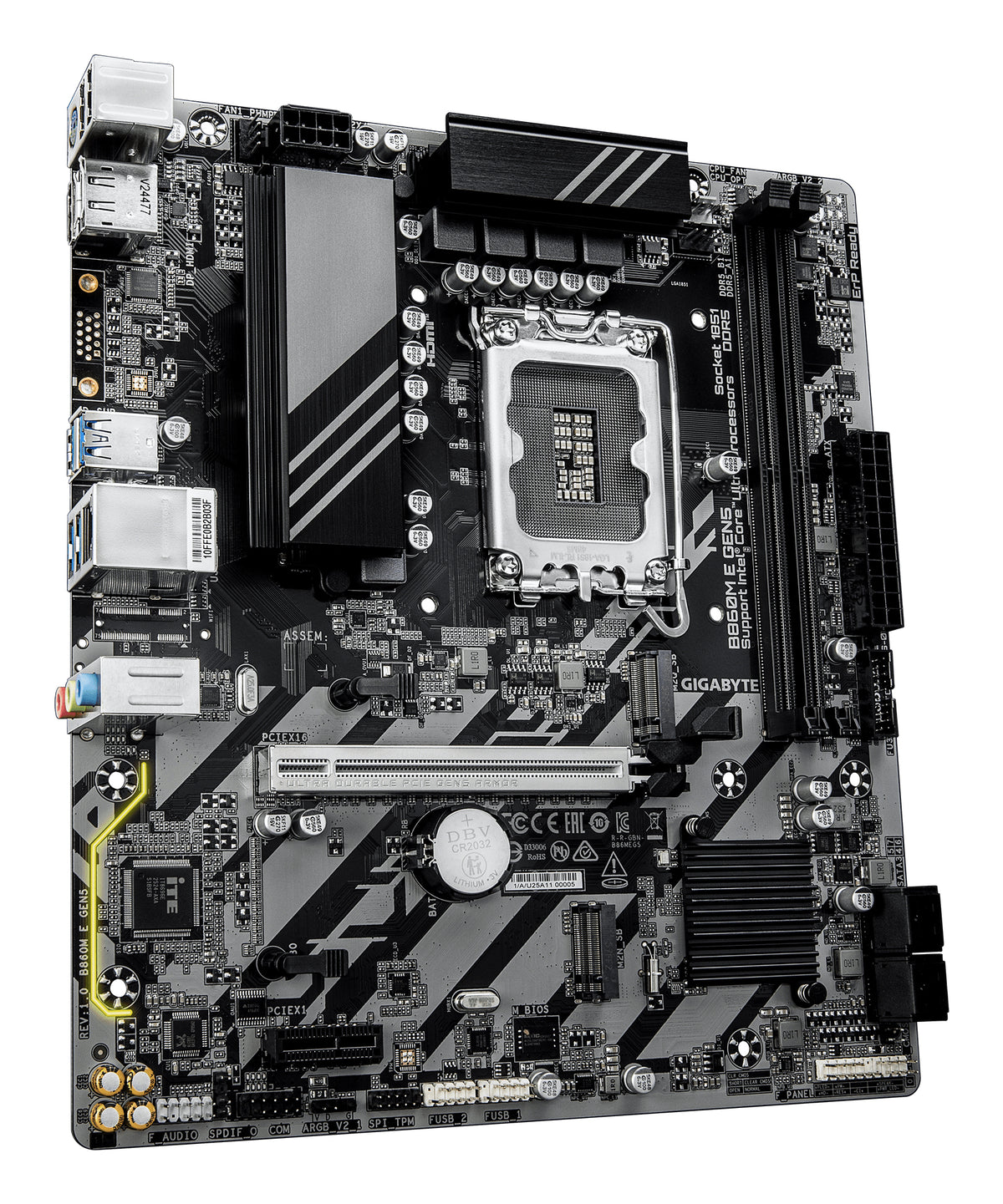 Gigabyte B860M E GEN5 LGA1851 Micro-ATX DDR5 Motherboard