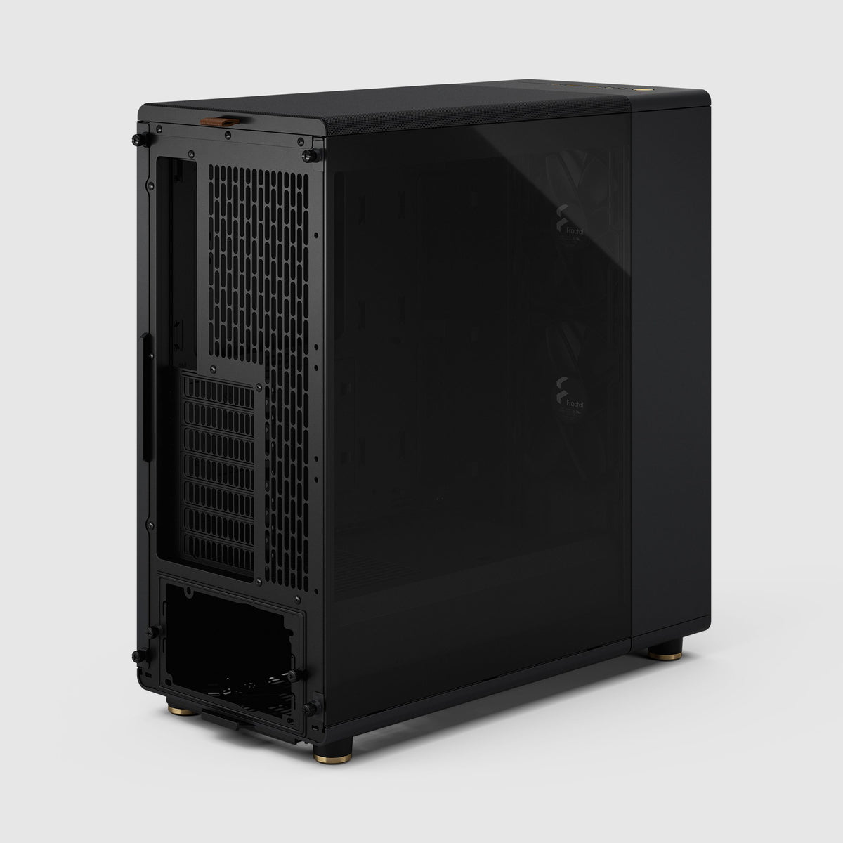 Fractal Design North Mid Tower Case - Charcoal Black, Walnut, Dark TG