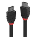 LINDY 36470 Black Line HDMI 2.0 Cable 0.5m - 4K 60Hz