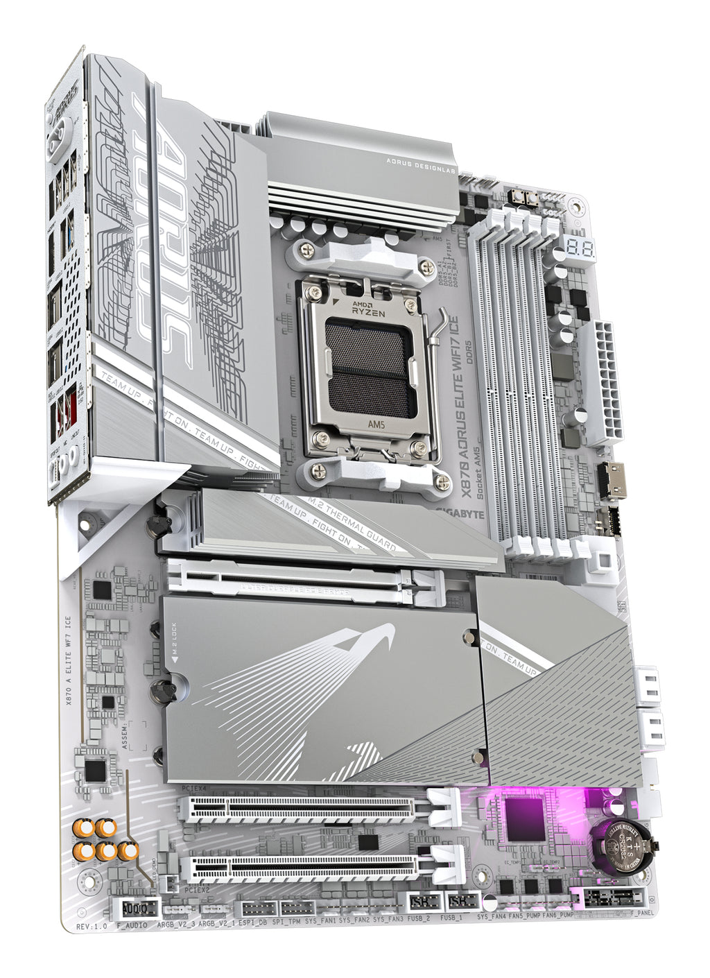 Gigabyte X870 AORUS ELITE WIFI7 ICE AM5 ATX Motherboard
