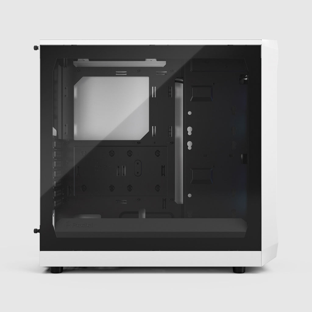 Fractal Design Focus 2 RGB White TG Clear Tint Mid-Tower Case