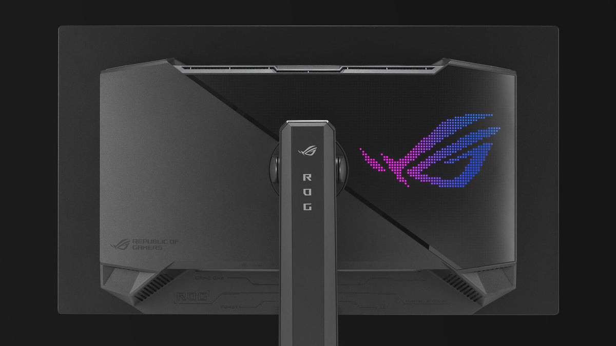 The rear panel of XG27AQDNG.