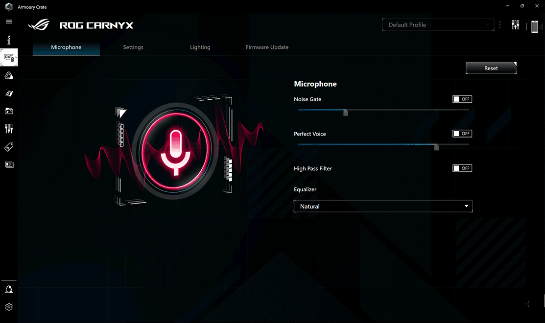 ASUS ROG Carnyx USB Gaming Microphone - 25mm, 192kHz
