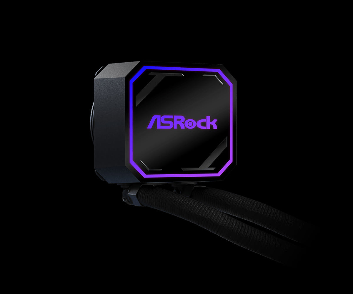 ASRock Pro 240 ARGB 240mm AIO Liquid CPU Cooler