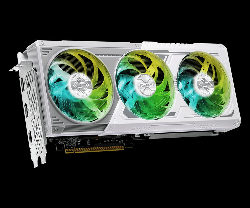 ASRock Radeon RX 9060 XT Steel Legend 16GB OC Graphics Card
