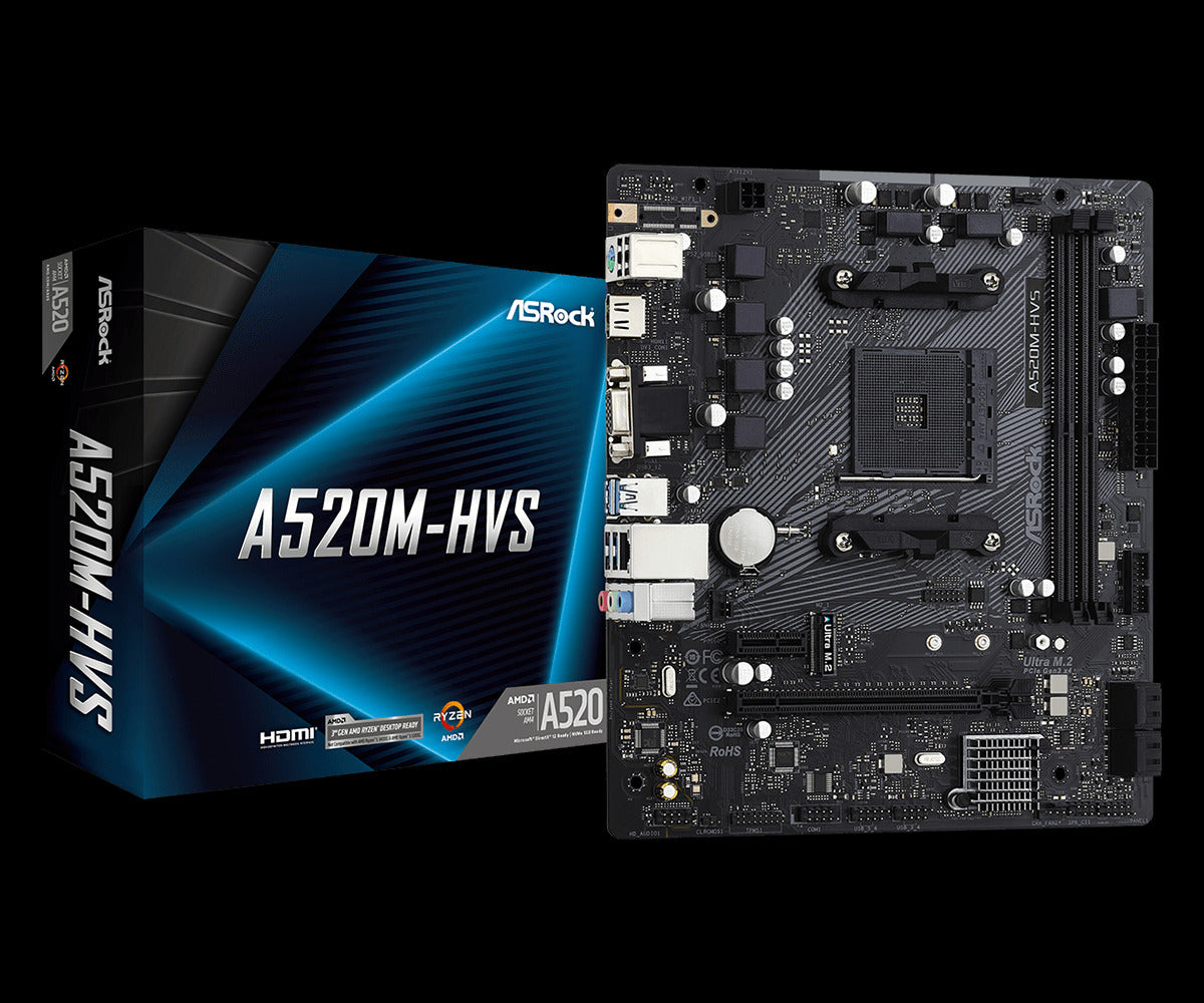 ASRock A520M-HVS Motherboard
