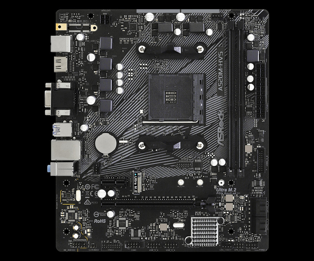ASRock A520M-HVS Motherboard