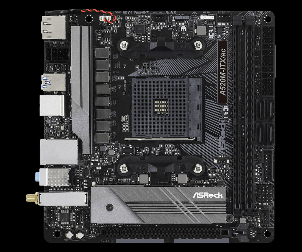 ASRock A520M-ITX/ac Motherboard