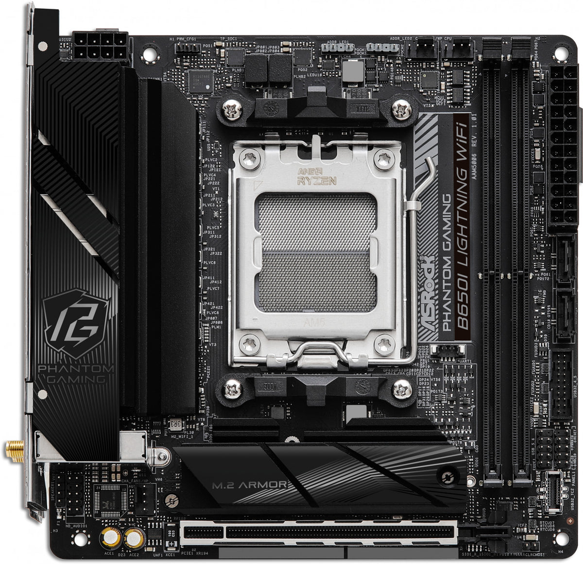 ASRock B650I Lightning WiFi AM5 Mini-ITX Motherboard DDR5