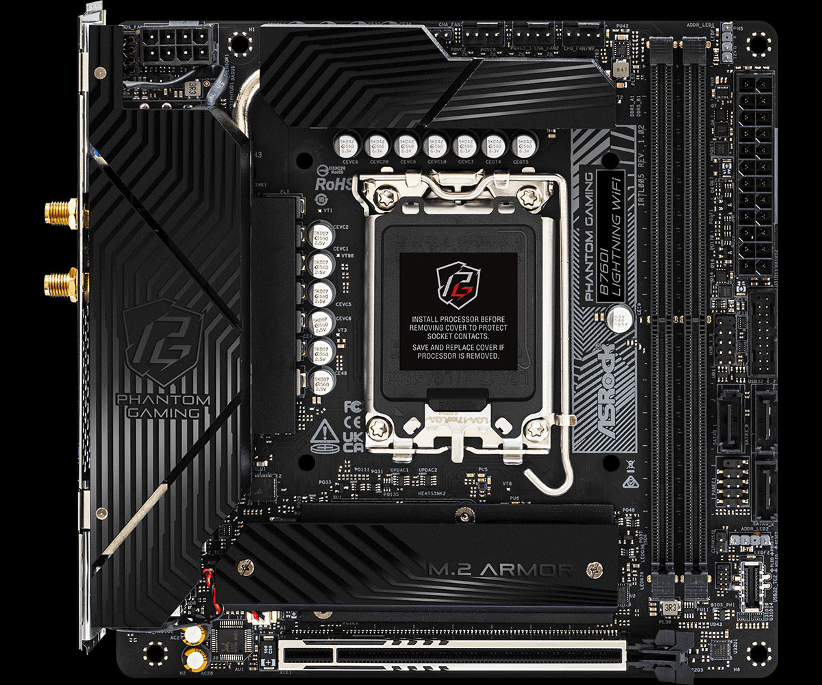 ASRock B760I Lightning WiFi Mini-ITX motherboard