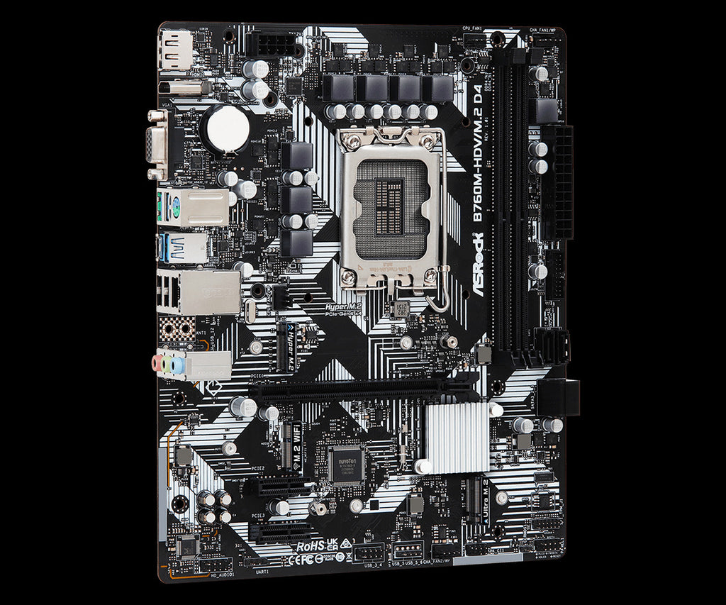 ASRock B760M-HDV/M.2 D4 Motherboard