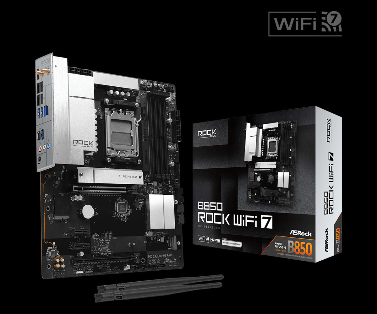 ASRock B850 Rock WiFi 7 Motherboard