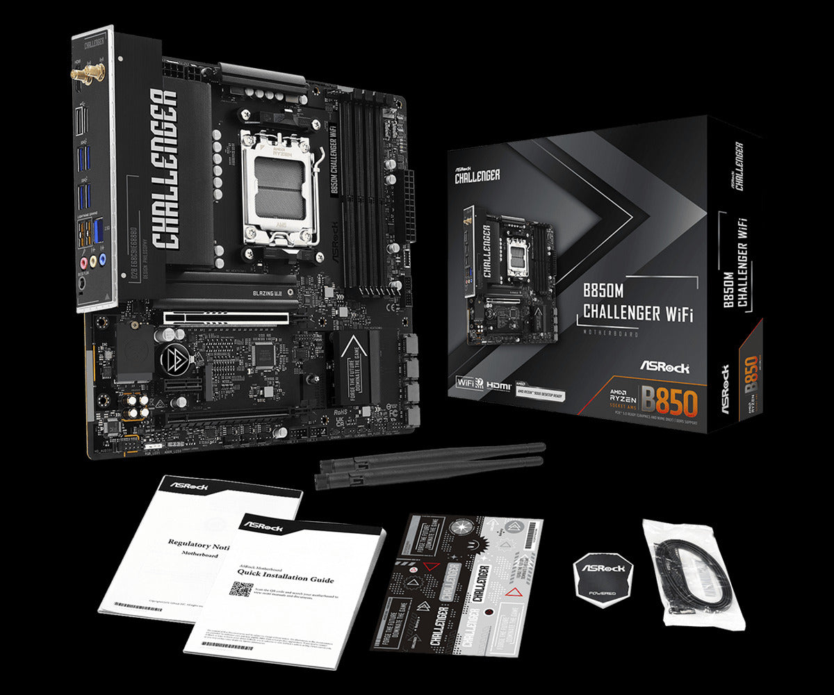ASRock B850M Challenger WiFi Motherboard