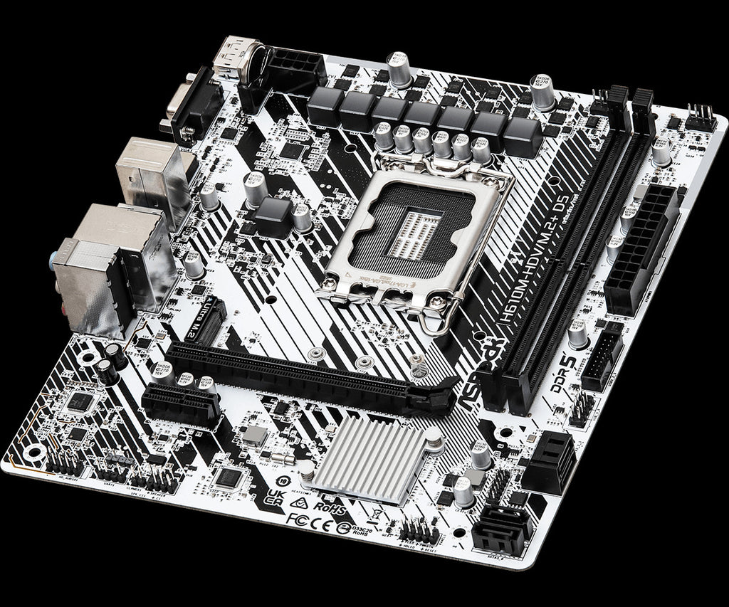 ASRock H610M-HDV/M.2+ D5 Motherboard
