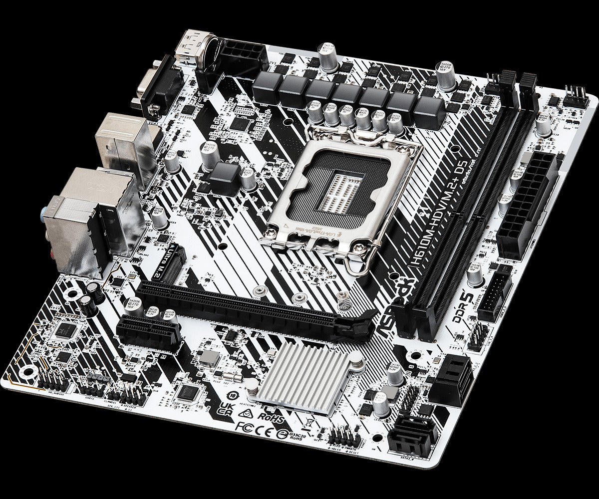 ASRock H610M-HDV/M.2+ D5 Motherboard