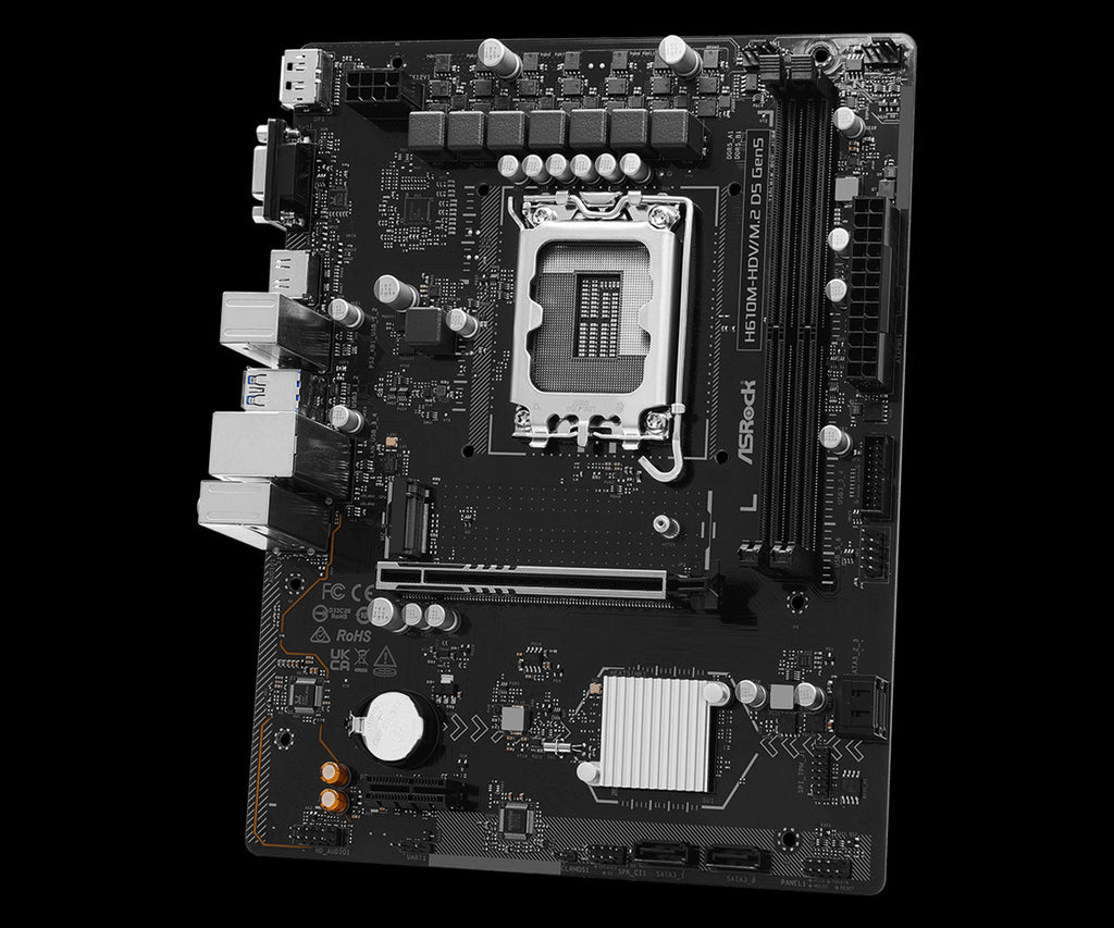 ASRock H610M-HDV/M.2 D5 Gen5 Motherboard